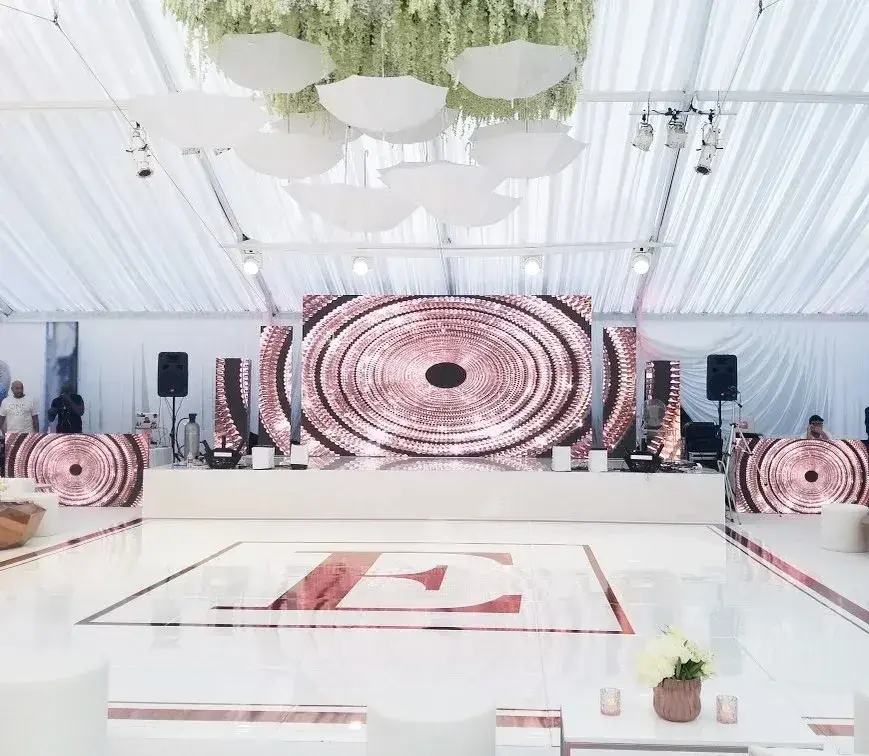 LED wall at a recent event