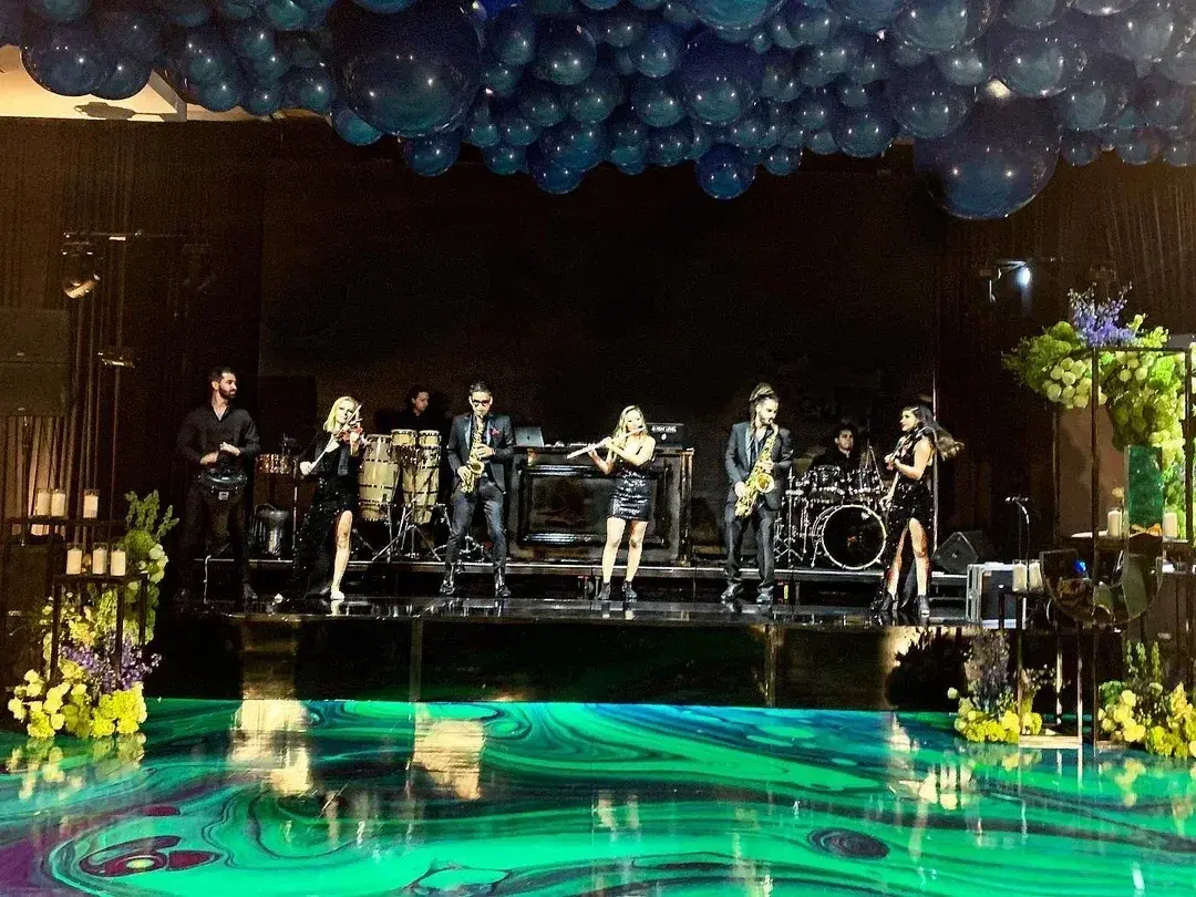 Live musicians at a recent event