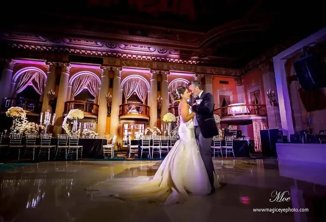 Ambiance lighting at a recent event