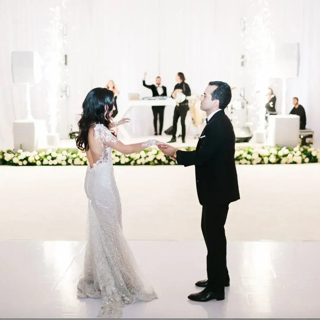 First dance at a Las Vegas wedding